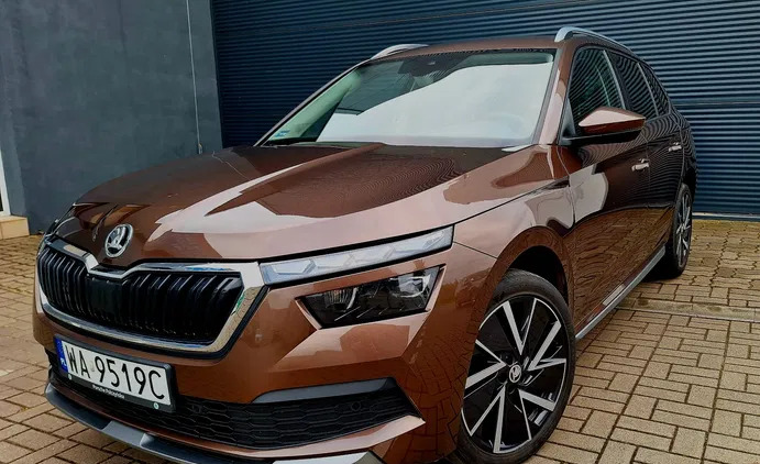 samochody osobowe Skoda Kamiq cena 77900 przebieg: 74800, rok produkcji 2019 z Czempiń